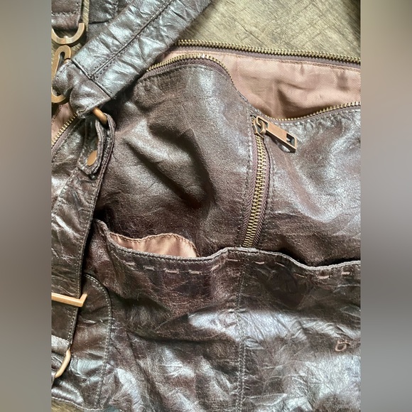 MATT and NAT large boho bag, crossbody shoulder vegan bag/purse excellent shape - Picture 2 of 6